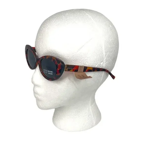 Frye & Co. Cats Eye Tortoise Shell Sunglasses Brown Black